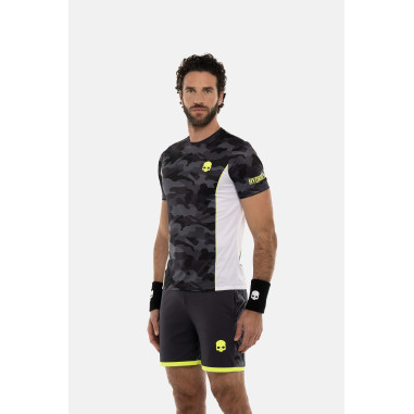 T-Shirt HYDROGEN Homme CAMO TECH  Gris / Blanc...