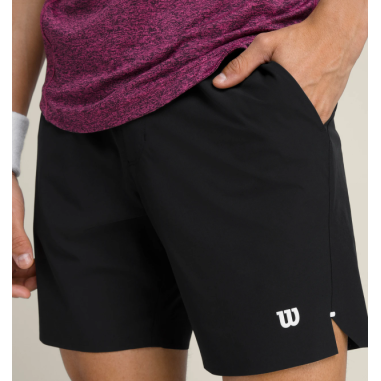 Short WILSON Homme TOURNAMENT PRO SHORT 7" Noir...