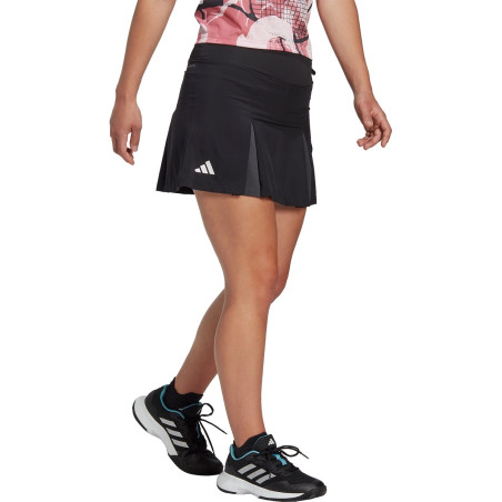 Jupe plissé club ADIDAS Femme TENNIS Noire PE 2023