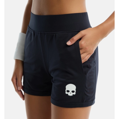 Short Tennis HYDROGEN Femme TECH Noir AH 2023