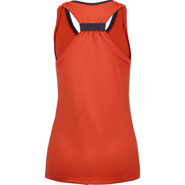 Débardeur BABOLAT Femme PLAY Orange / Noir PE 2024