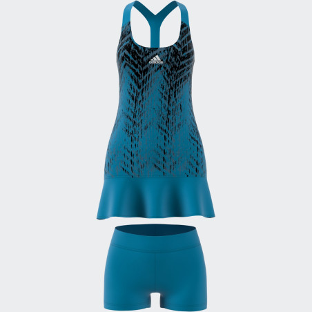 Robe ADIDAS Femme avec Shorty Y-TANK PB AK Bleu / Noir AH 2021