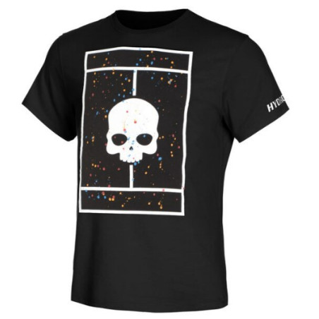 T-Shirt HYDROGEN Homme COURT COTTON Noir / Blanc PE 2023