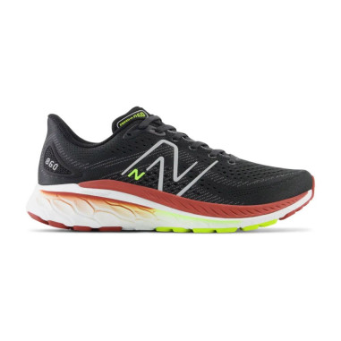 Chaussures Running NEW BALANCE Homme 860 V13 Noir / Marron / Blanc AH 2023