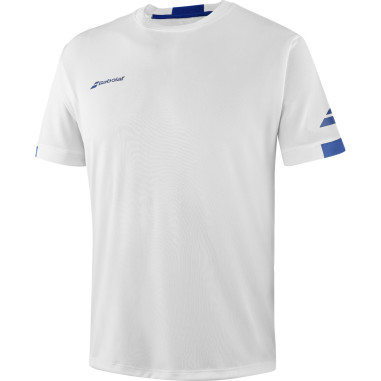 T-Shirt BABOLAT Homme PLAY CREW NECK Blanc 2024