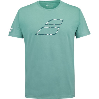 T-Shirt BABOLAT Homme EXERCICE BIG FLAG Vert PE...