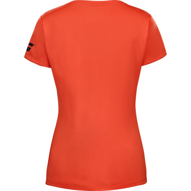T-Shirt BABOLAT Femme PLAY CAP SLEEVE Rouge 2024