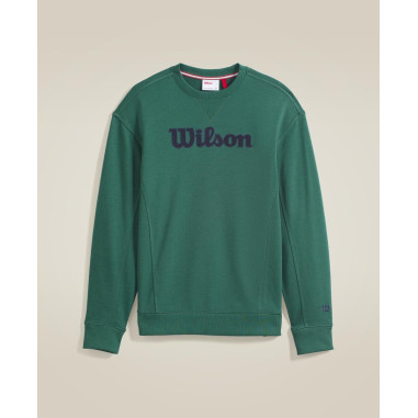 Sweat WILSON Homme PARKSIDE CREW CLASSIC Vert 2023