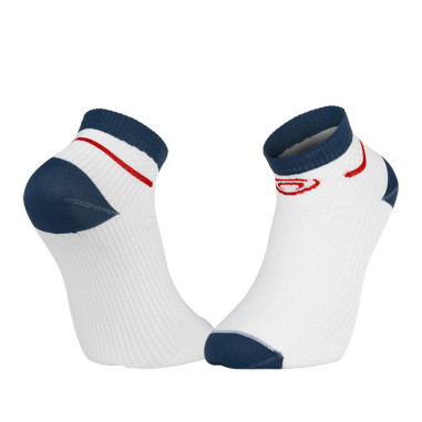 Chaussettes Running BV SPORT LIGHT RUN Courte Blanc / Bleu 2024