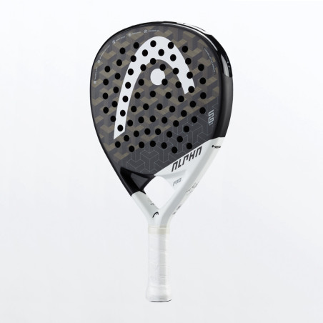 Raquette Padel HEAD GRAPHENE 360+ ALPHA PRO Noir / Blanc (375 g) 2022