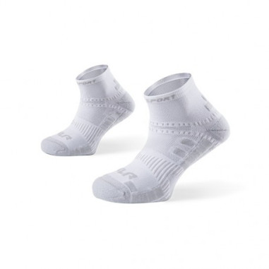 Chaussettes Running BV SPORT XLR Blanche / Grise AH 2018