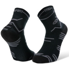 Chaussettes Running BV SPORT Courtes TRAIL ULTRA Noire