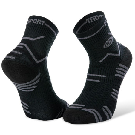 Chaussettes Running BV SPORT Courtes TRAIL ULTRA Noire