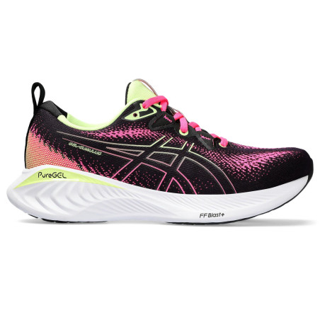 Chaussures Running ASICS Femme GEL-CUMULUS 25 Rose / Noir AH 2023