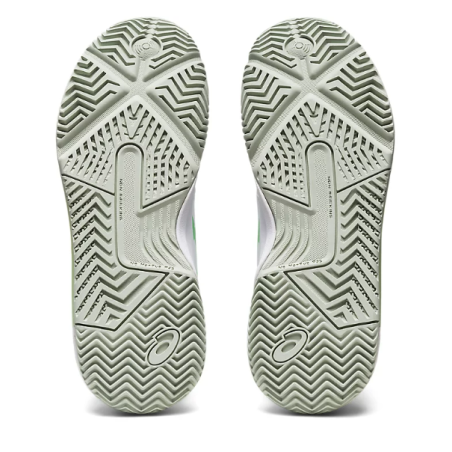 Chaussures Padel ASICS Femme GEL-CHALLENGER 13 Blanc / Vert PE 2023