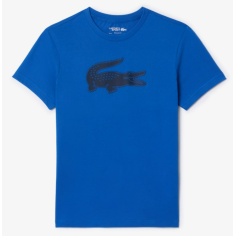 T-Shirt LACOSTE Homme SPORT Bleu / Noir PE 2024