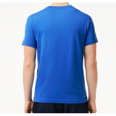 T-Shirt LACOSTE Homme SPORT Bleu / Noir PE 2024