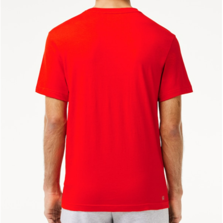 T-Shirt LACOSTE Homme SPORT ULTRA-DRY Rouge / Vert PE 2024