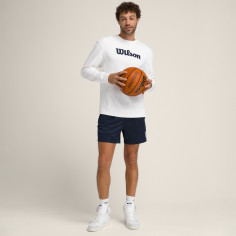 Sweat WILSON Homme PARKSIDE CREW SNOW Blanc / Bleu PE 2024 2