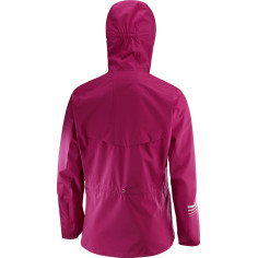 Veste Running SALOMON Femme LIGHTNING WP Rose AH 2018 2