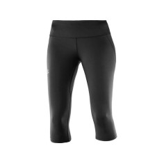 Collant Running SALOMON Femme Agile Mid Tight W Noir AH 2018