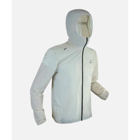 Veste Running RAIDLIGHT Homme ULTRALIGHT Beige / Blanc PE 2024