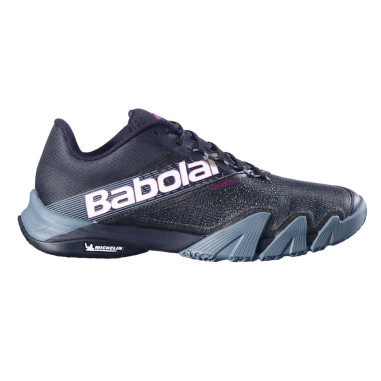 Chaussures Padel BABOLAT Homme JET PREMURA 2 Noir / Rose / Gris PE 2024