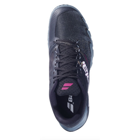Chaussures Padel BABOLAT Homme JET PREMURA 2 Noir / Rose / Gris PE 2024