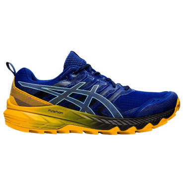 Chaussures Running ASICS Homme GEL-TRABUCO 9 Bleu / Jaune / Noir AH 2021