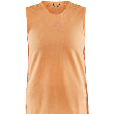 Débardeur Running CRAFT Femme PRO TRAIL SINGLET Orange PE 2023