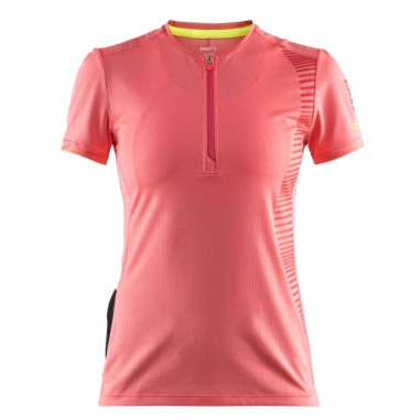 T-Shirt Running CRAFT Femme Trail Grit SS Tee W Corail PE 2018