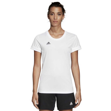 T-Shirt ADIDAS Femme T19 SS JSY Blanc 2020