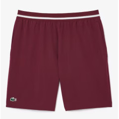 Short LACOSTE Homme SPORTSUIT DJOKOVIC Bordeaux 2024