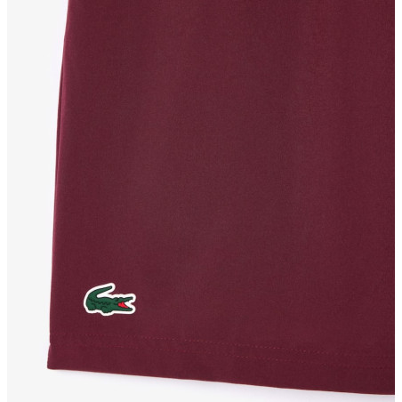 Short LACOSTE Homme SPORTSUIT DJOKOVIC Bordeaux 2024