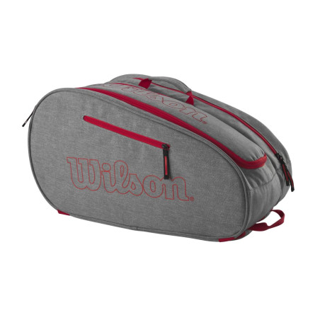 Thermo-Bag PADEL WILSON TEAM Gris / Rouge 2024