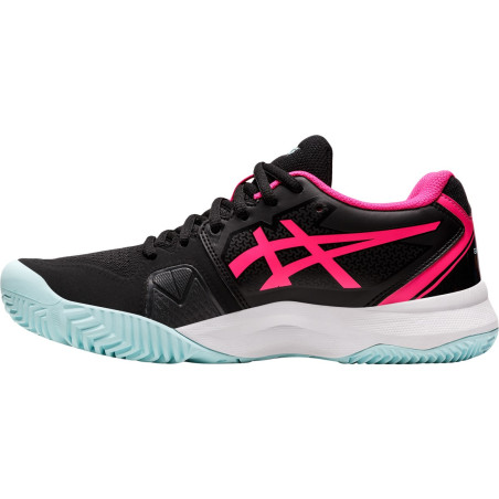 Chaussures Padel ASICS Femme GEL-CHALLENGER 13 Noire / Rose 2022