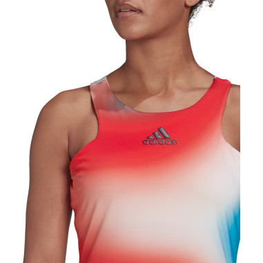 Débardeur ADIDAS Femme MELBOURNE Y Rouge / Bleu...