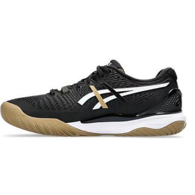 Chaussures ASICS Homme GEL RESOLUTION 9 Toutes Surfaces Noir Blanc AH 2023
