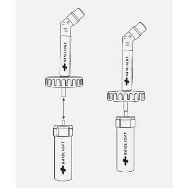 Filtre à Eau RAIDLIGHT HYDRAT BLADDER 1.8 L