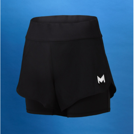 Jupe MOURATOGLOU DRI FIT Femme Noir / Blanc PE 2024