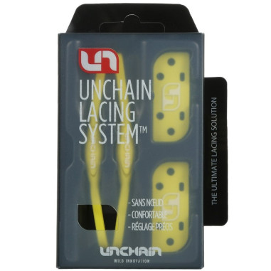 Lacets UNCHAIN ELASTIC Jaune 