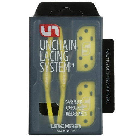 Lacets UNCHAIN ELASTIC Jaune 