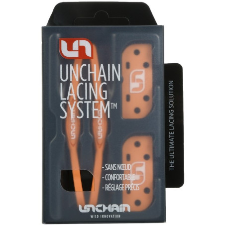 Lacets UNCHAIN ELASTIC Corail