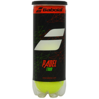 Tube de 3 balles Padel BABOLAT Padel Pro
