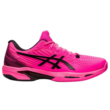 Chaussures ASICS Homme SOLUTION SPEED FF2 Terre Battue Rose fluo PE 2023