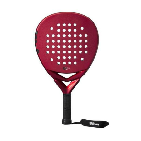 Raquette Padel Junior WILSON BELA V2 Rouge / Noir (310g) 2023