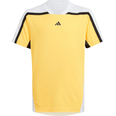 T Shirt ADIDAS Garcon PRO PARIS Orange Noir Blanc PE 2024