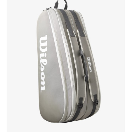 Sac WILSON TOUR 6PACK STONE Gris 2023