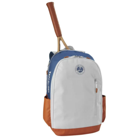Sac à dos WILSON ROLAND GARROS Blanc / Bleu / Orange PE 2024
