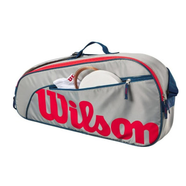 Sac WILSON JUNIOR 3 PACK Gris / Rouge 2023
